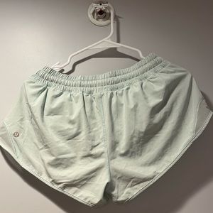light mint green shorts!